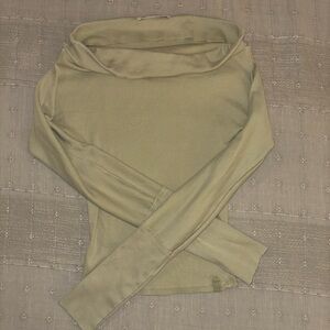 We The Free Sage Ribbed Top